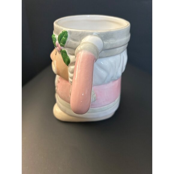 Christmas Mug Ceramic Nutcracker Mug With Pink & White Holiday Design Large - Picture 7 of 9